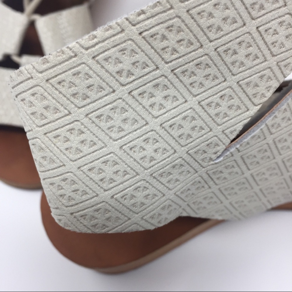 Lucky Brand Ghillie Lace Up Wedge Sandals - Picture 2 of 13